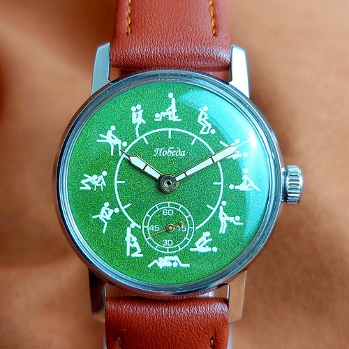 Soviet watch pobeda - soviet,