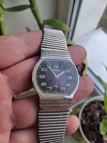 Vintage retro watch pobeda - vintage,